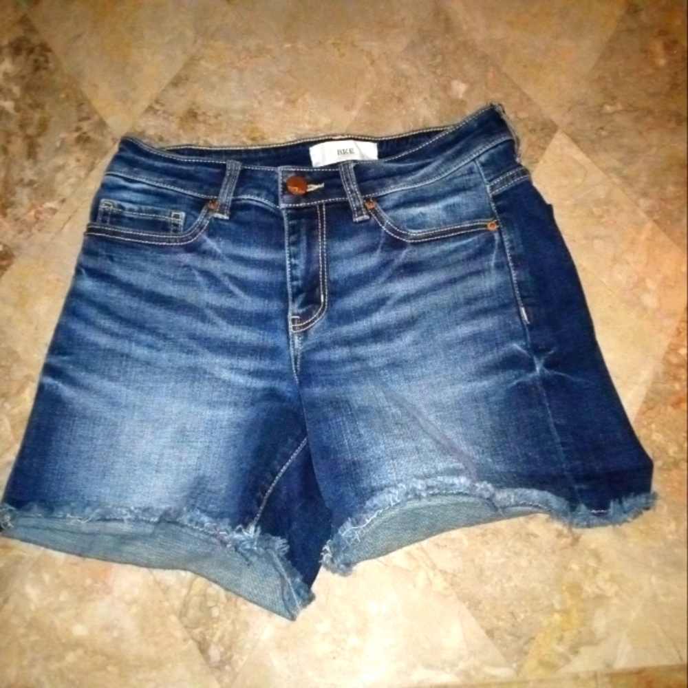 BKE Size 25 Payton Line Jean Shorts Like New